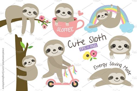 Cute Sloth Clipart 20 Free Cliparts Download Images On Clipground 2024