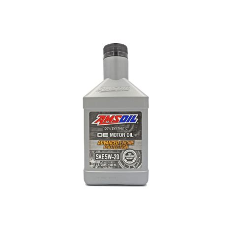 Amsoil Oe Motor Oil W Gasoline Synthetic Motor Oil Ml