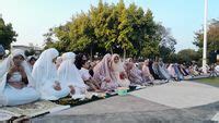 Idul Adha Bupati Klaten Salat Di Alun Alun Klaten