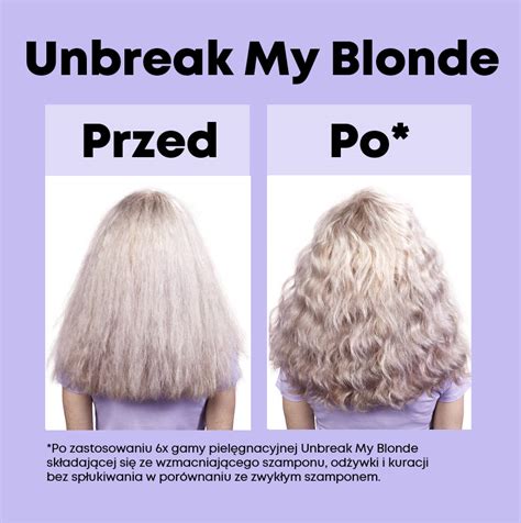 Matrix Unbreak My Blonde szampon wzmacniający do włosów rozjaśnianych ml Bodyland pl