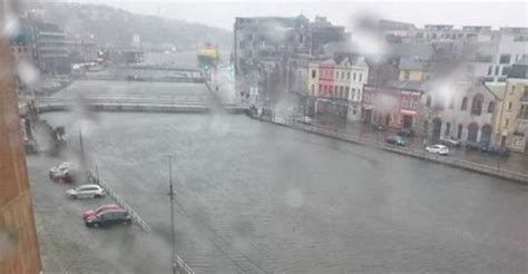 WATCH: Cork hit by flooding following downpour | Newstalk