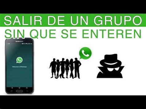 Como Salir De Un Grupo De Whatsapp Sin Que Se Den Cuenta Artofit