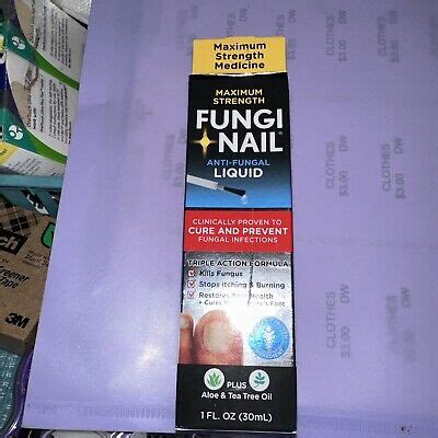 Fungi Nail Anti Fungal Liquid For Fungal Infections Fl Oz Exp