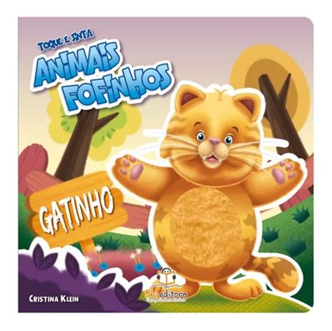 Livro Infantil Sensorial Animais Fofinho Toque Sinta Textura Mercadolivre