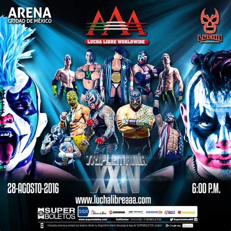 Aaa Cartel Completo Para Triplemanía Xxiv Superluchas