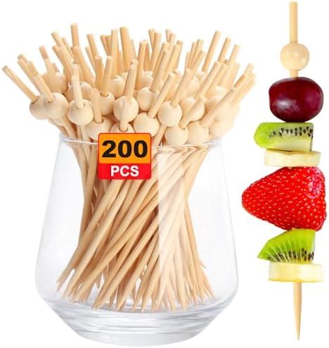 Amazon Pcs Cocktail Picks Inch Toothpicks For Appetizers