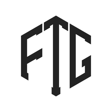 Premium Vector Ftg Logo Design Initial Letter Ftg Monogram Logo Using