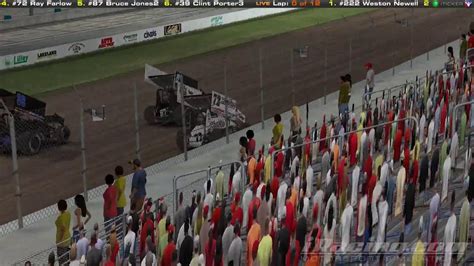 Iracing Dirt Jsrl Southern Extreme Sprint Car Series Usa Dash Youtube