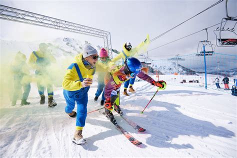 En images Super Slalom à La Plagne une édition réussie malgré le