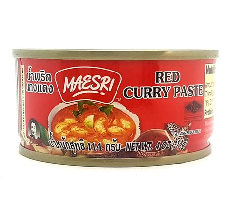 Maesri Thai Masaman Curry Oz Pack Of 4 42 Off