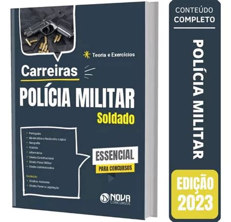 Apostila Carreiras Pm Soldado Mercadolivre