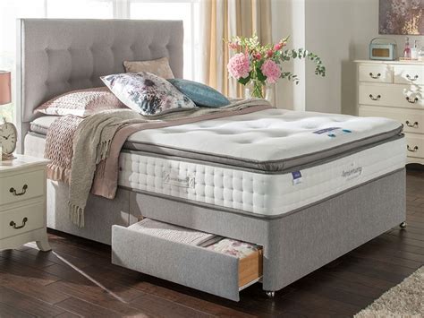 Ft Double Silentnight Anniversary Miracoil Geltex Mattress From The