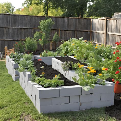 Building Your Own Beautiful Cinder Block Raised Bed Garden Green Giant