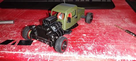 D Printable RC Hot Rod Drift CarCults