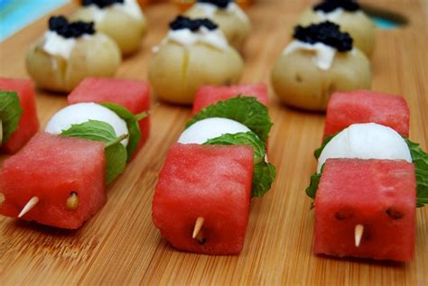 3 Quick & Easy Summer Party Canapé Ideas | Rachel Phipps