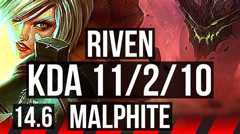 RIVEN Vs MALPHITE TOP 11 2 10 400 Games Dominating BR