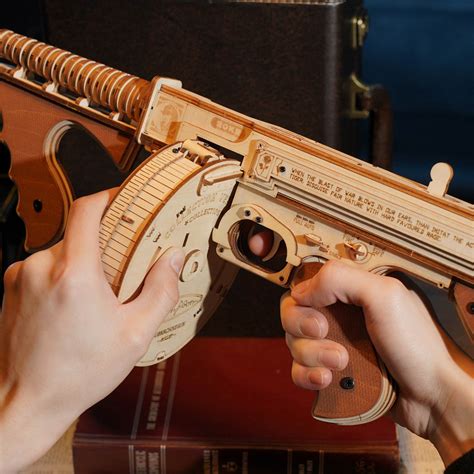 Airsoft Tommy Gun Real Wood At Eva Timmins Blog