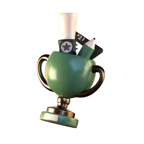 Premium PSD | Education trophy
