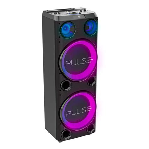 Caixa De Som Torre Double Pol W Bluetooth Pulse Sp Leroy