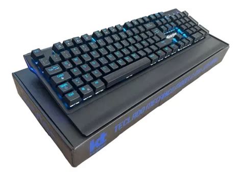 Teclado Mec Nico Espa Ol Con Gamer Retroiluminado Rgb Usb Idioma