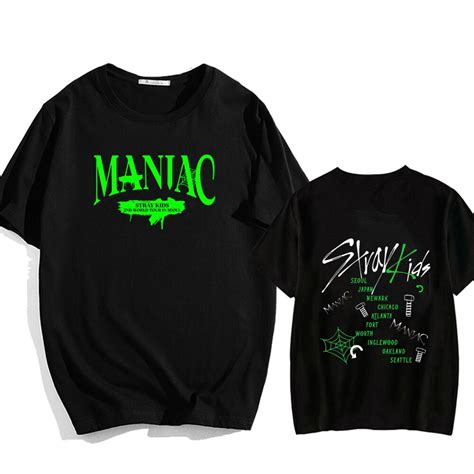 Stray Kids MANIAC Tour 2022 SKZ Short Sleeve Unisex T-shirt | Stray ...