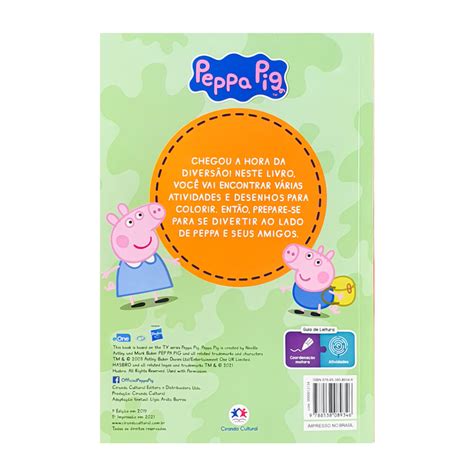 Livro Atividades E Desenhos Para Colorir Peppa Pig Ciranda Porn