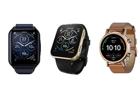 Tris Di Smartwatch Motorola In Vista Moto Watch 70 150 E 200