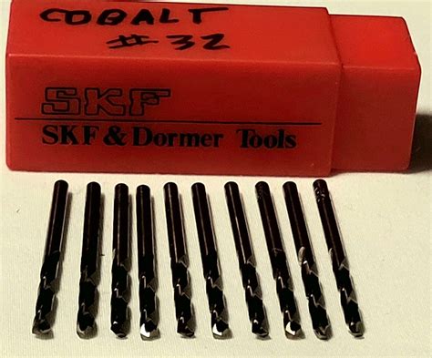 Cobalt Screw Machine Drill Bit Straight Shank Hss Skf Dormer