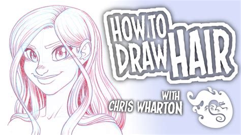 How to Draw Hair - How to Draw #3 - YouTube