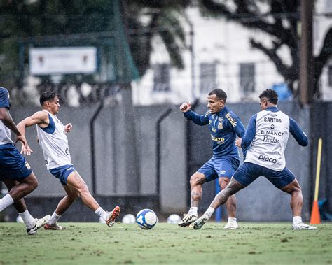 Santos Inicia Prepara O Para O Duelo Contra O Ituano O Refor O