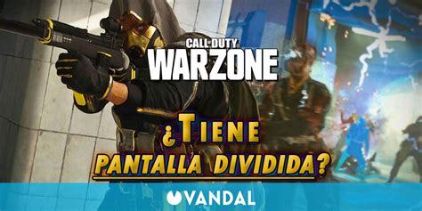 Call Of Duty Warzone Se Puede Jugar En Pantalla Dividida