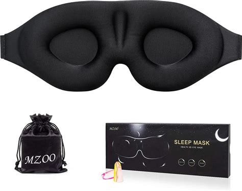 Sleep Eye Mask For Men Women D Contoured Cup Sleeping Mask