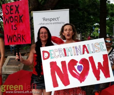 Sex Workers Rally In Brisbane Green Left