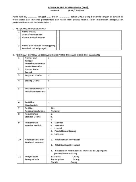Contoh Bap Pdf