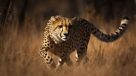 Cheetahs Running Wallpaper