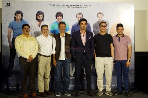 Rajkumar Hirani Bhushan Kumar Ranbir Kapoor Vidhu Vinod Chopra At