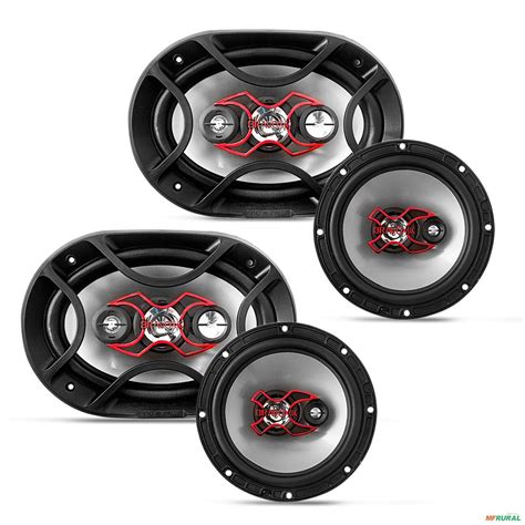 Alto Falante Kit Fácil Bravox 6X9 Pol 6 Pol 240W Rms Linha X 597678