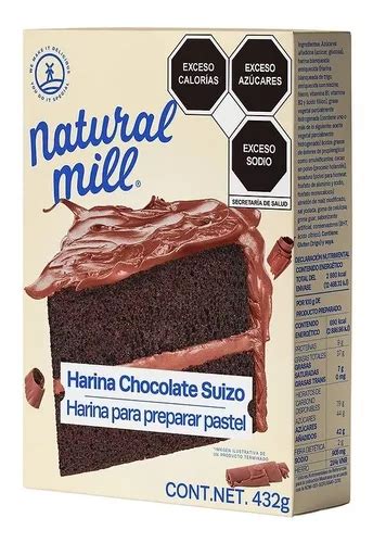 Harina Para Pastel Natural Mill Chocolate Suizo 432 Gr