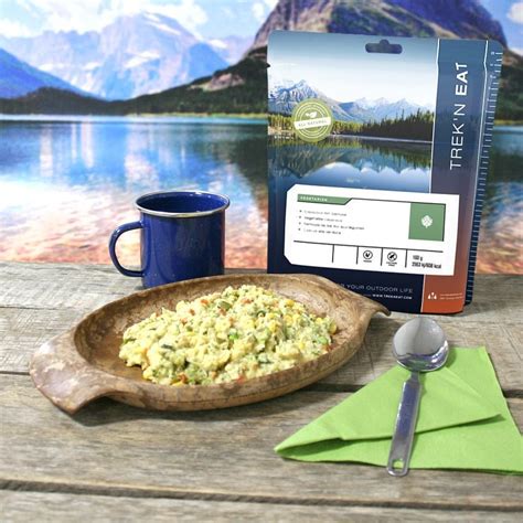 TREK N EAT Semoule de blé dur aux légumes 160g