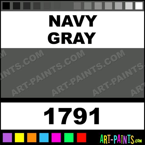 Navy Gray American Fs Enamel Paints 1791 Navy Gray Paint Navy Gray