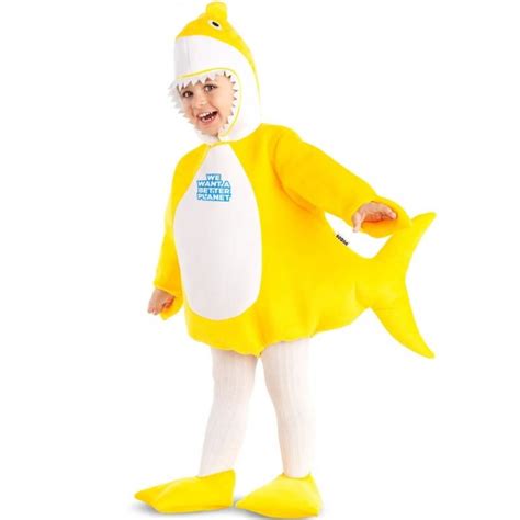 Disfraz Baby Shark amarillo para Bebé Envío en 24h