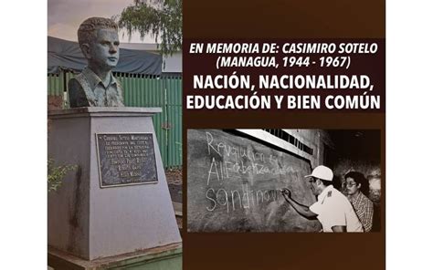 En Memoria De Casimiro Sotelo Managua L Der Estudiantil