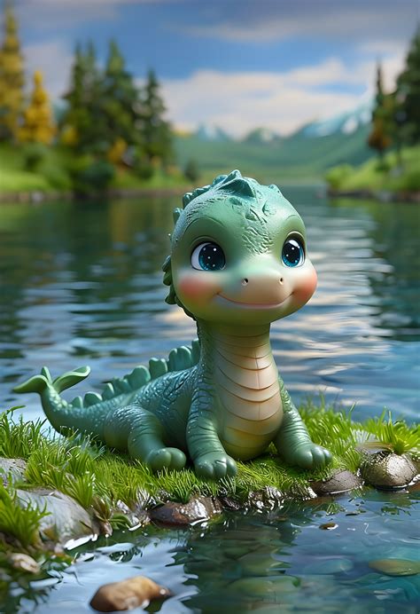 Download Dragon Lake Fantasy Royalty Free Stock Illustration Image
