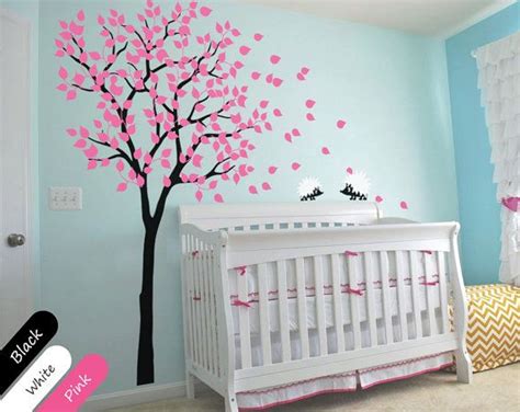 Modern Baby Nursery Wall Decals Tree Wall By Happyplacedecals 7900