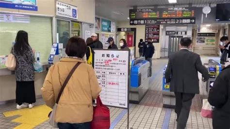 Jr山陽本線踏切内で電車と男性接触か 上下線が約1時間半運転見合わせ 広島 ライブドアニュース