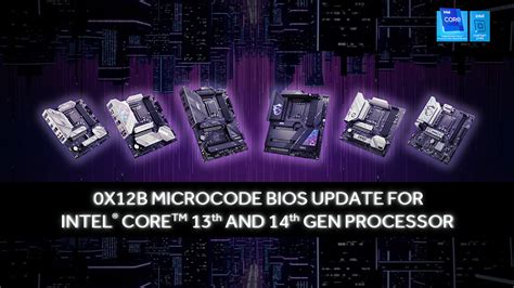 Msi Releases Newer Bios For Intel Core Th And Th Gen Desktop