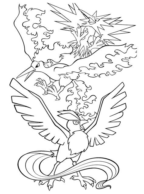 The legendary Pokemon coloring pages | Pokemon Go coloring pages | Coloring Pages