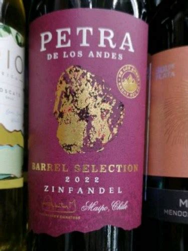 Viña Tornasol Petra de Los Andes Barrel Selection Zinfandel Vivino US