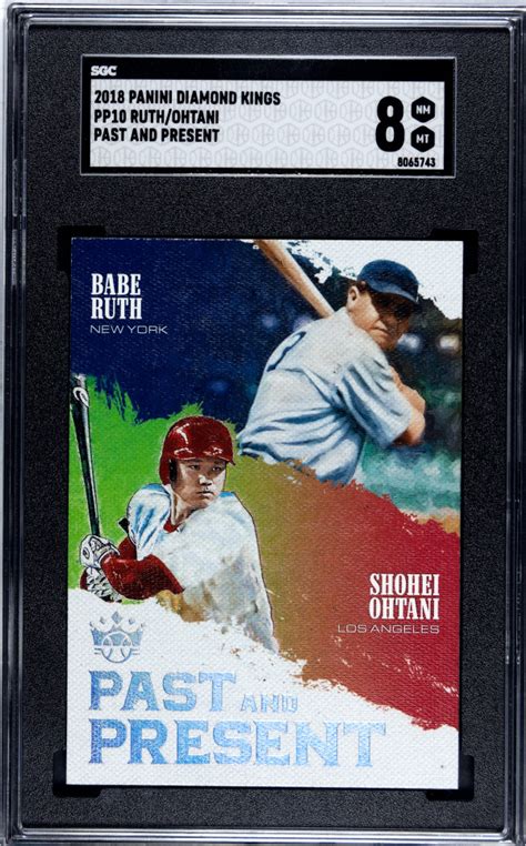 Panini Diamond Kings Babe Ruth Shohei Ohtani Rookie Rc Past