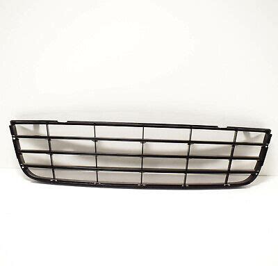 New Genuine Vw Eos Front Bumper Center Lower Grill Black Q B